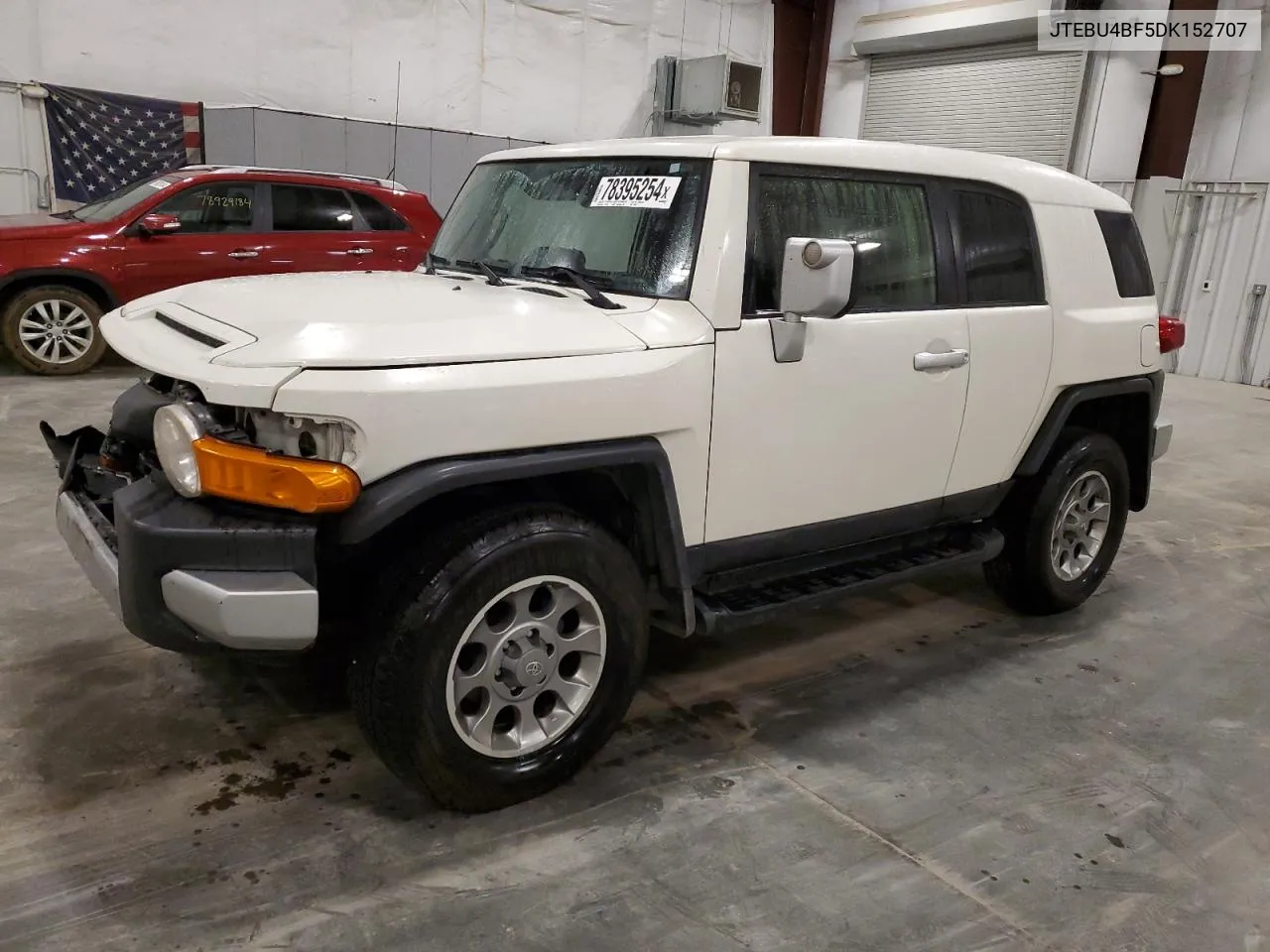 2013 Toyota Fj Cruiser VIN: JTEBU4BF5DK152707 Lot: 78395254