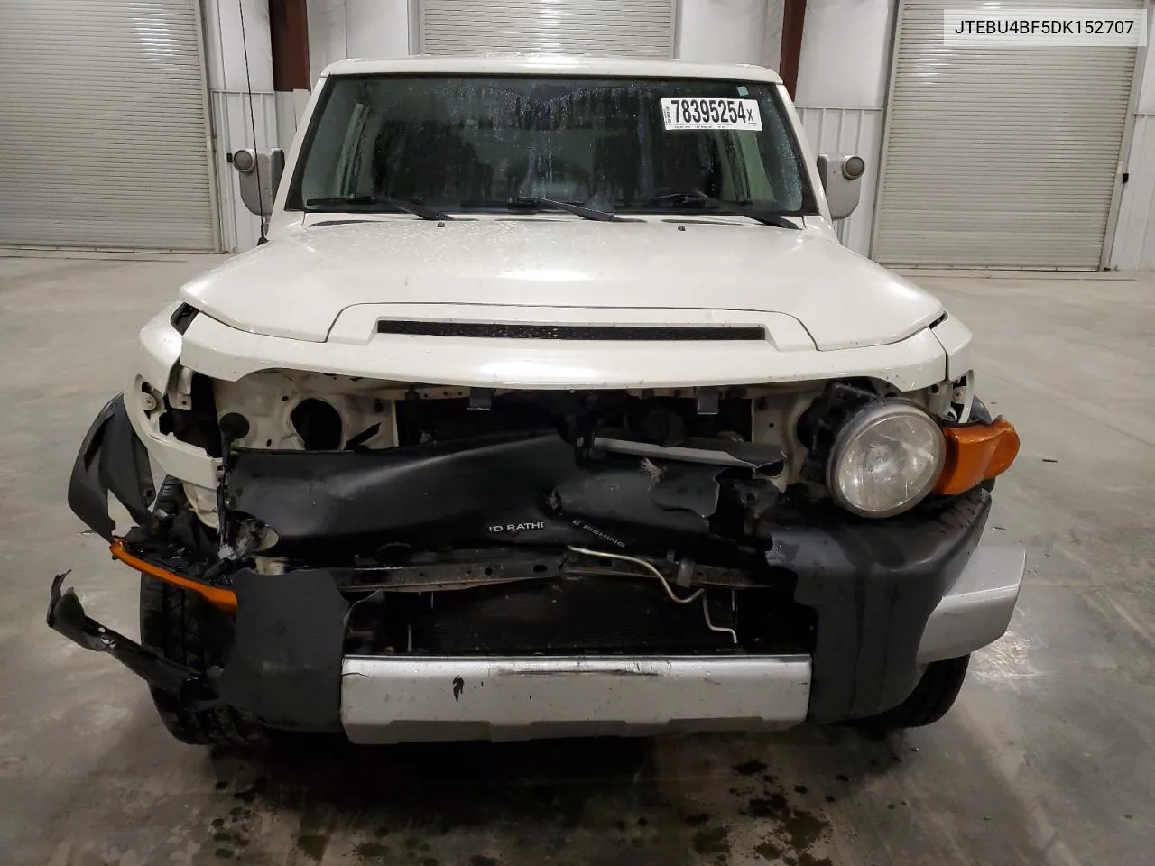 2013 Toyota Fj Cruiser VIN: JTEBU4BF5DK152707 Lot: 78395254