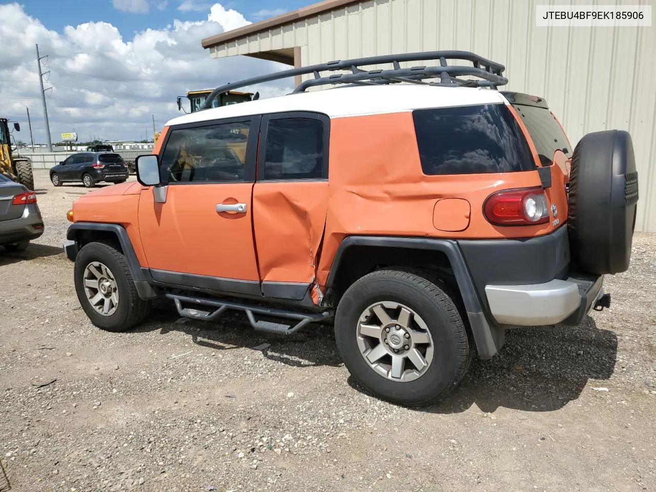 2014 Toyota Fj Cruiser VIN: JTEBU4BF9EK185906 Lot: 70686514