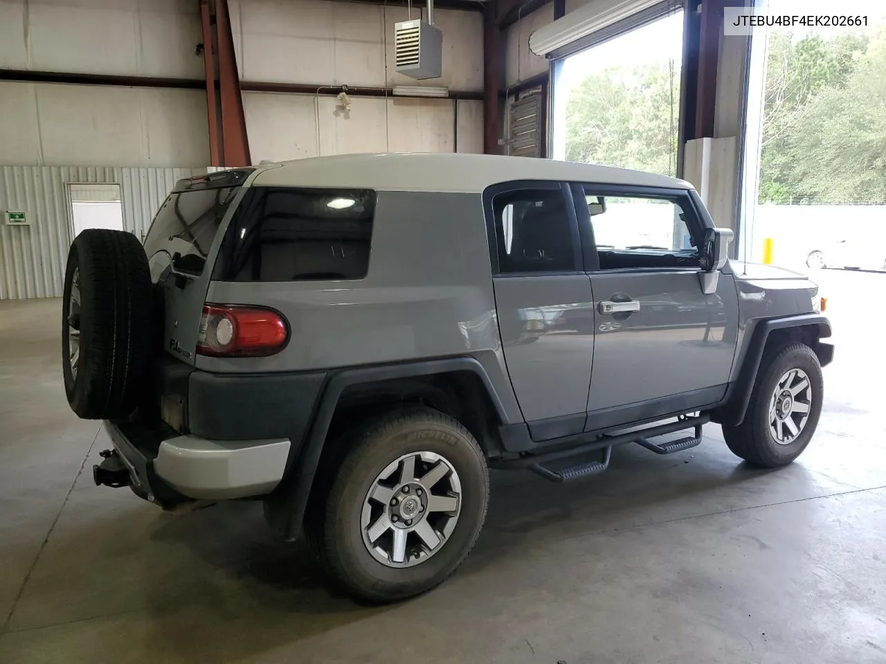 2014 Toyota Fj Cruiser VIN: JTEBU4BF4EK202661 Lot: 73105664