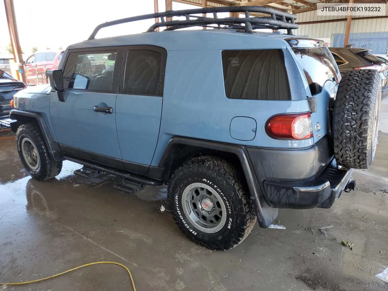 2014 Toyota Fj Cruiser VIN: JTEBU4BF0EK193232 Lot: 73687704