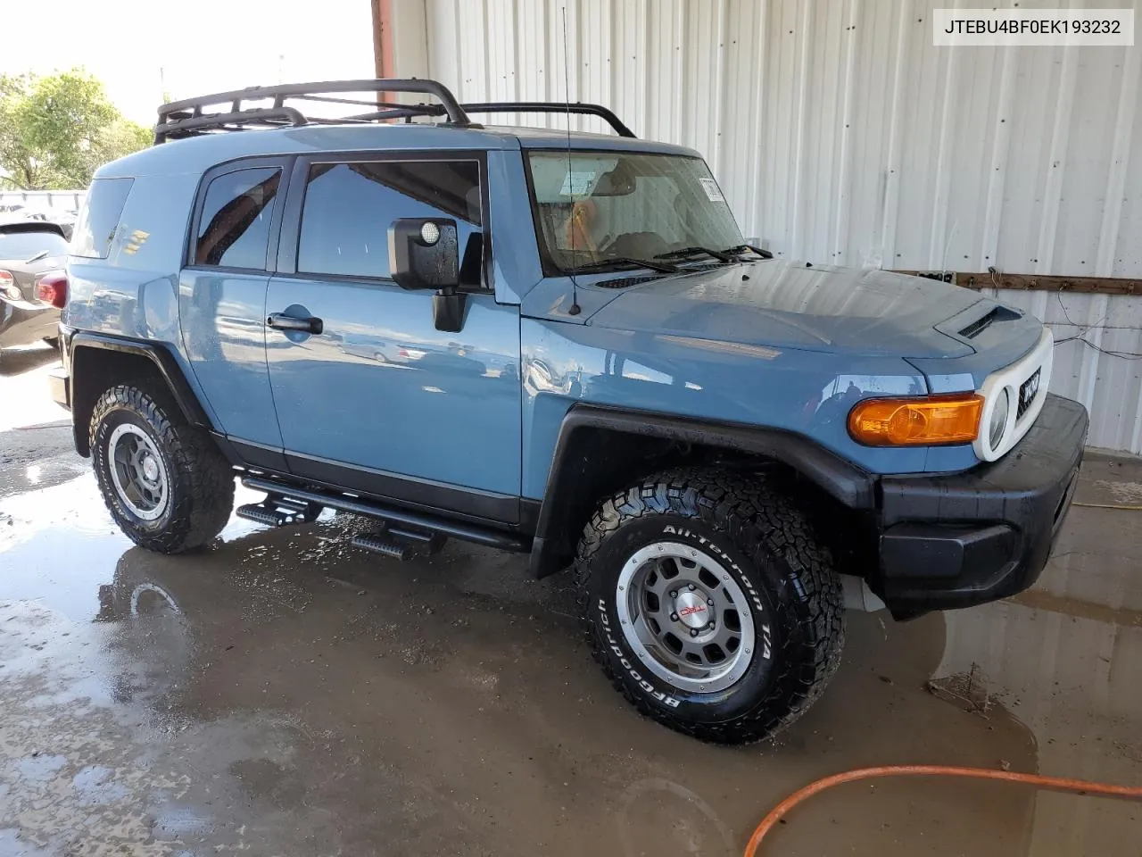 2014 Toyota Fj Cruiser VIN: JTEBU4BF0EK193232 Lot: 73687704