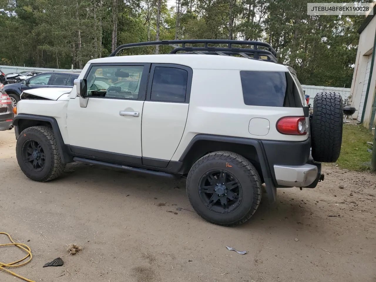 2014 Toyota Fj Cruiser VIN: JTEBU4BF8EK190028 Lot: 74085494