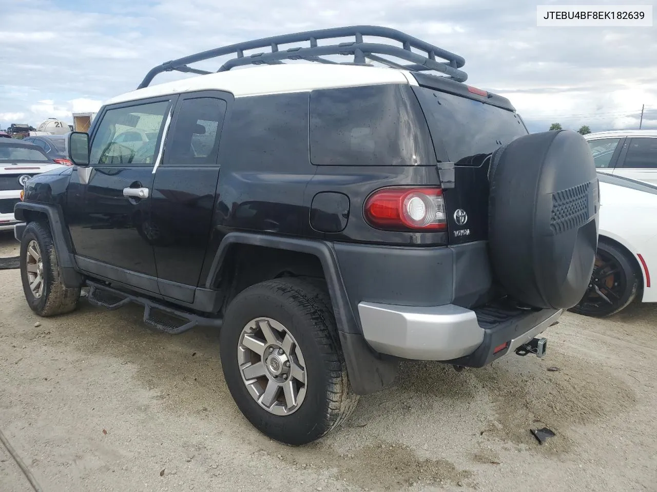 2014 Toyota Fj Cruiser VIN: JTEBU4BF8EK182639 Lot: 74421204