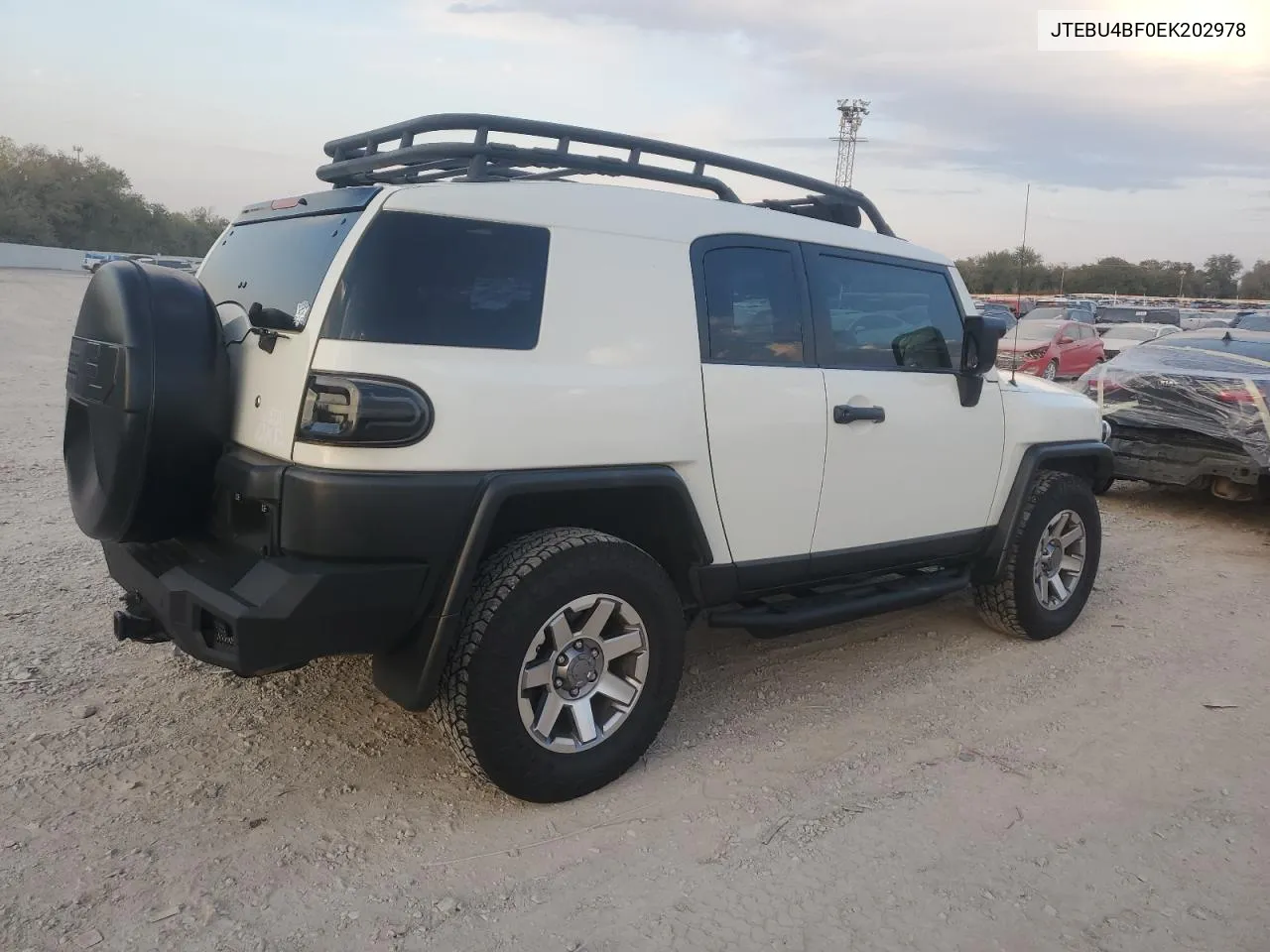 2014 Toyota Fj Cruiser VIN: JTEBU4BF0EK202978 Lot: 75507864