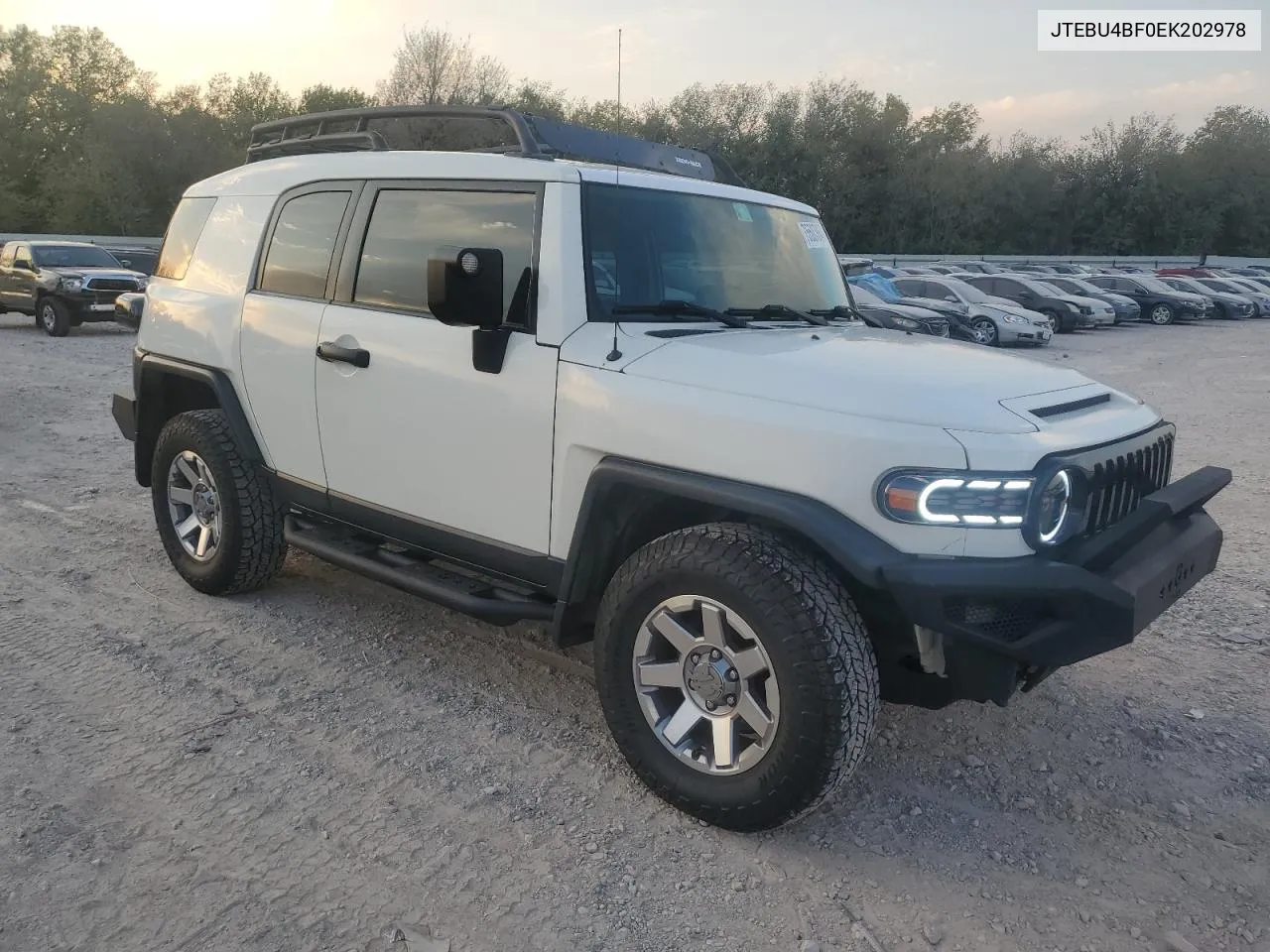 2014 Toyota Fj Cruiser VIN: JTEBU4BF0EK202978 Lot: 75507864