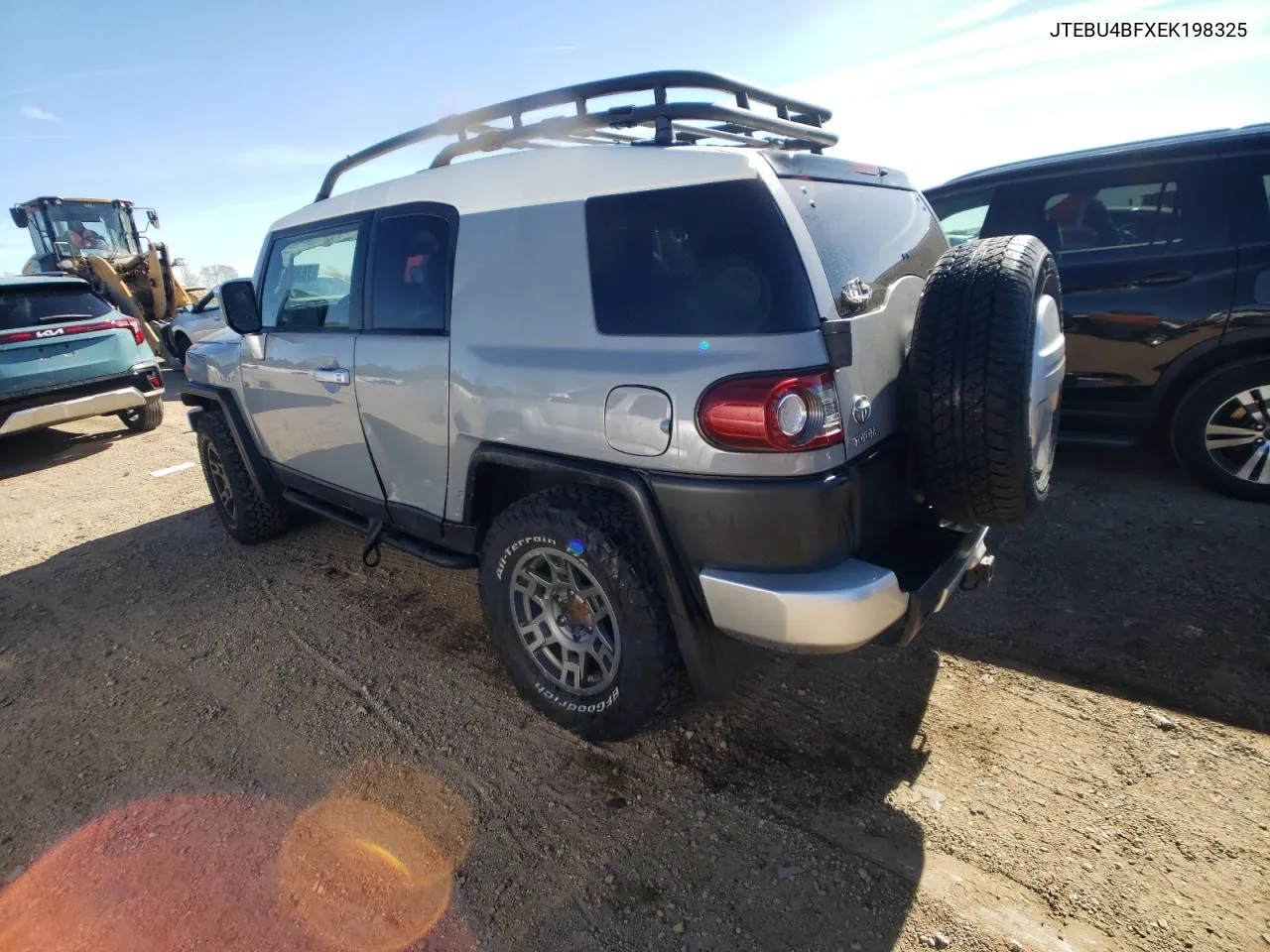 2014 Toyota Fj Cruiser VIN: JTEBU4BFXEK198325 Lot: 76397564