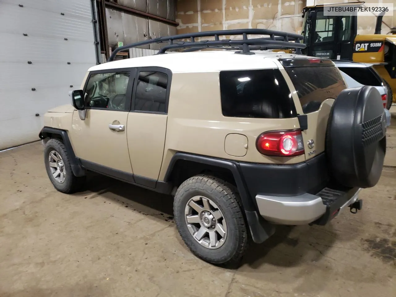 2014 Toyota Fj Cruiser VIN: JTEBU4BF7EK192336 Lot: 77133314