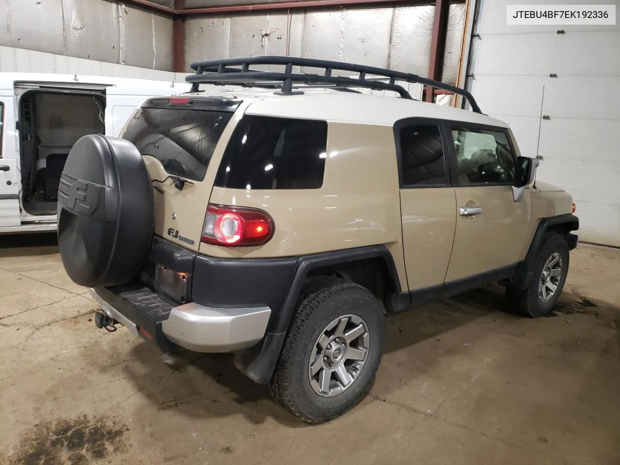 2014 Toyota Fj Cruiser VIN: JTEBU4BF7EK192336 Lot: 77133314