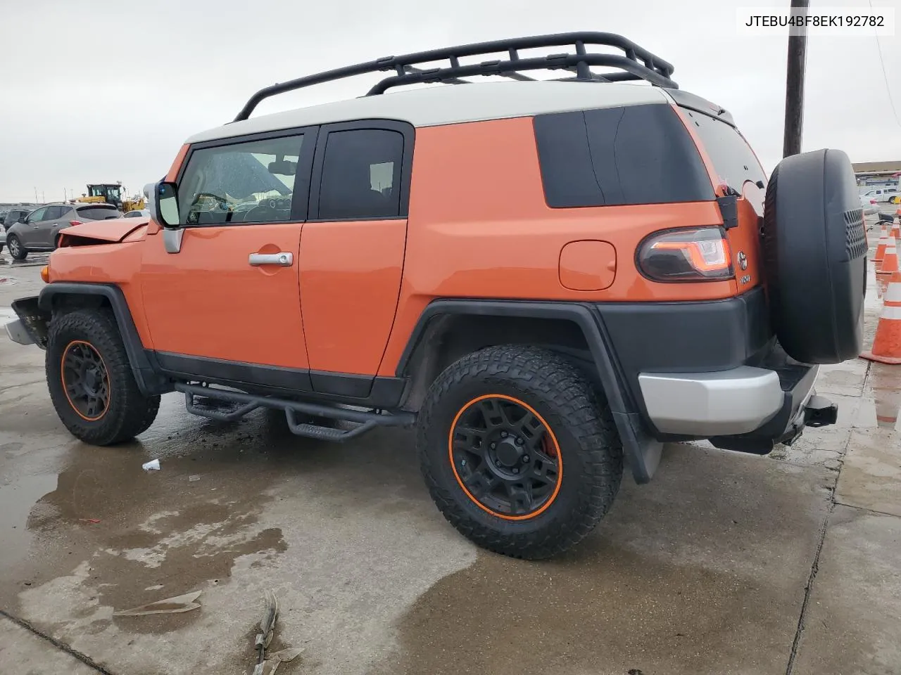 2014 Toyota Fj Cruiser VIN: JTEBU4BF8EK192782 Lot: 80009764