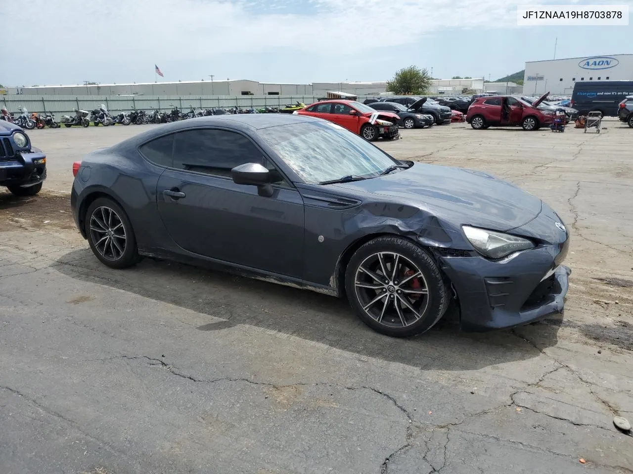 2017 Toyota 86 Base VIN: JF1ZNAA19H8703878 Lot: 67611084