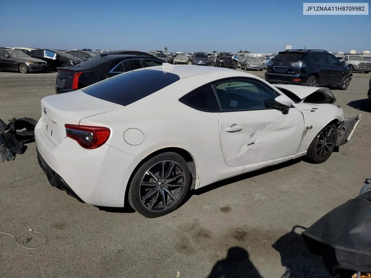 2017 Toyota 86 Base VIN: JF1ZNAA11H8709982 Lot: 72845834