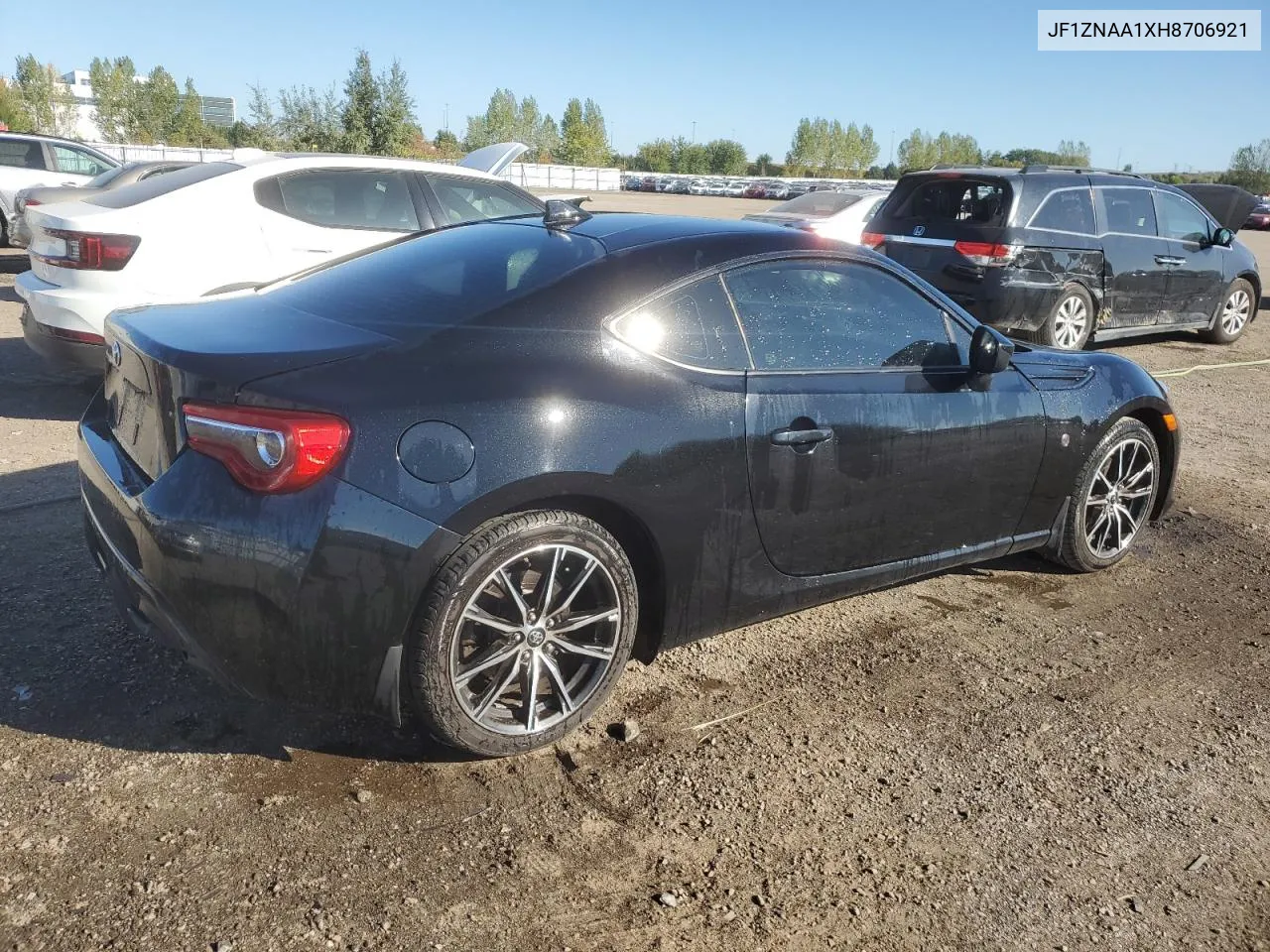 2017 Toyota 86 Base VIN: JF1ZNAA1XH8706921 Lot: 73641604