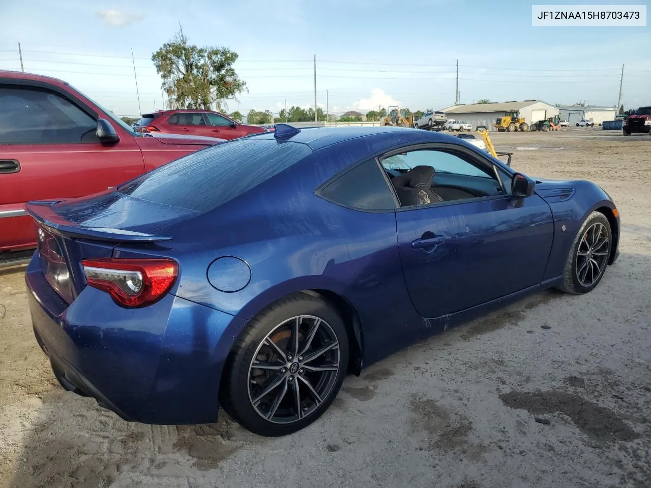 2017 Toyota 86 Base VIN: JF1ZNAA15H8703473 Lot: 73798314