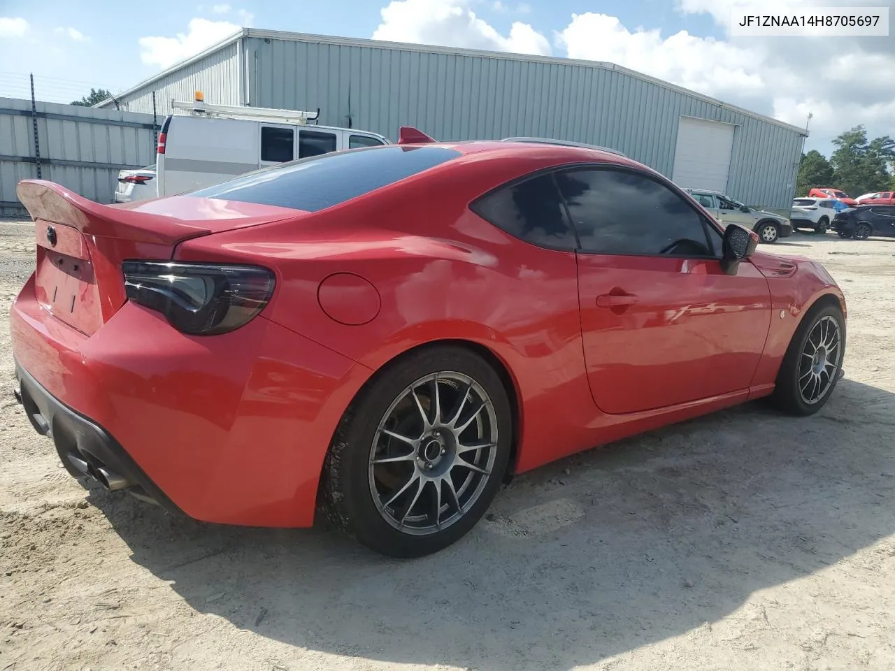 JF1ZNAA14H8705697 2017 Toyota 86 Base