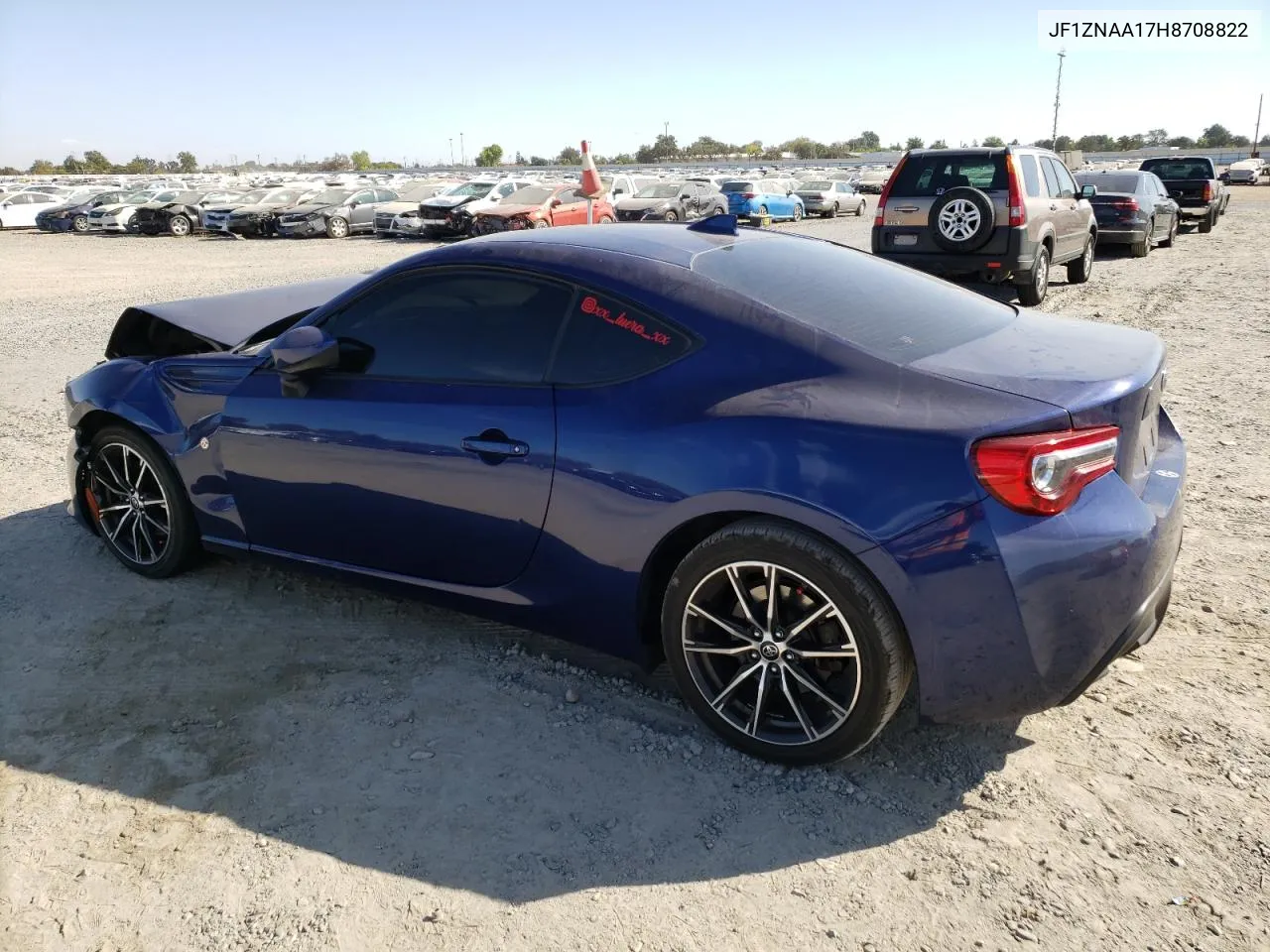 2017 Toyota 86 Base VIN: JF1ZNAA17H8708822 Lot: 74985344