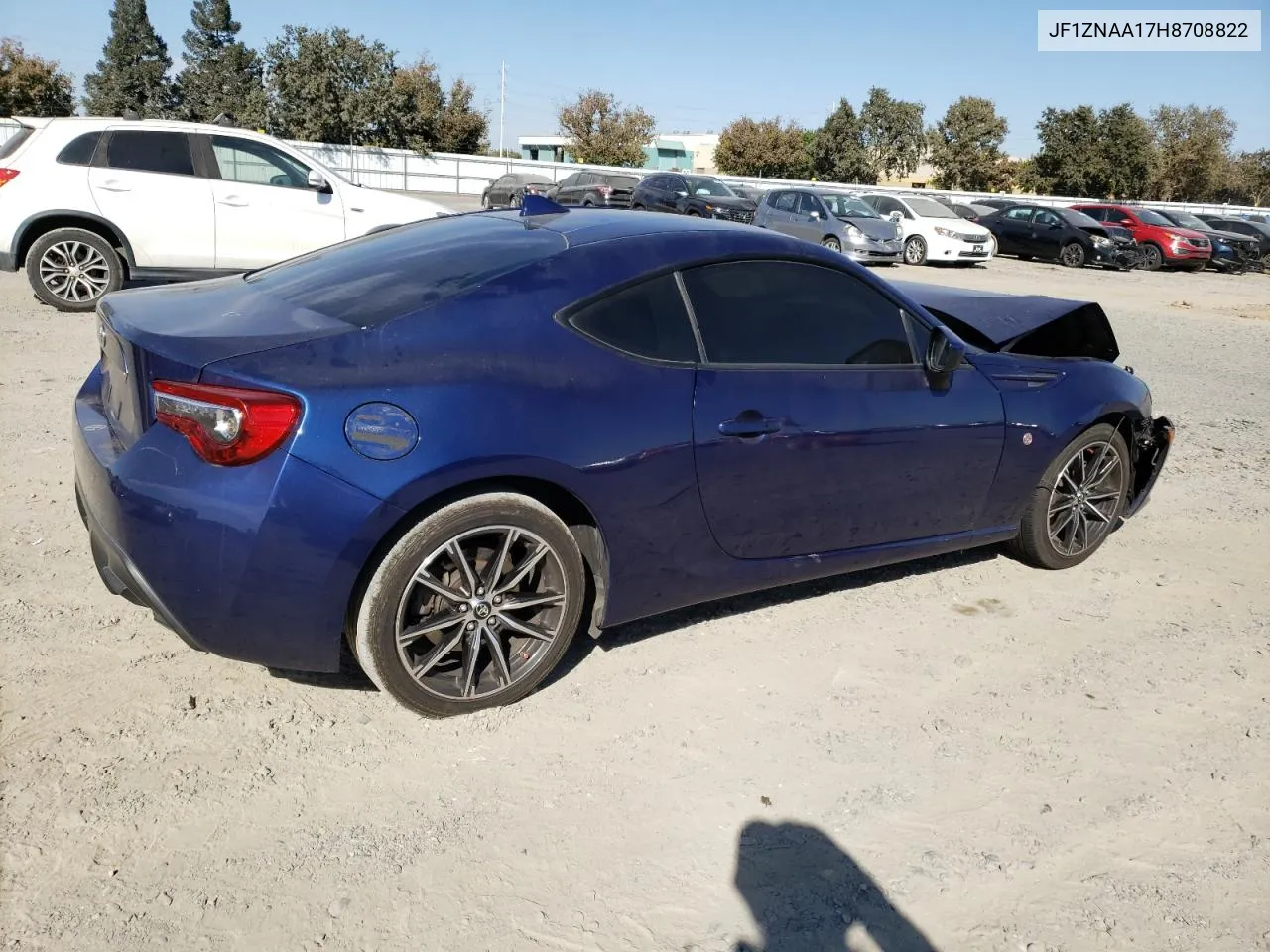 2017 Toyota 86 Base VIN: JF1ZNAA17H8708822 Lot: 74985344