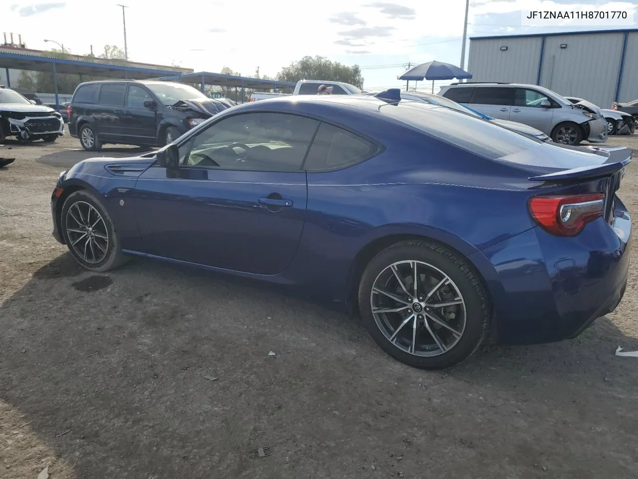 2017 Toyota 86 Base VIN: JF1ZNAA11H8701770 Lot: 76038934