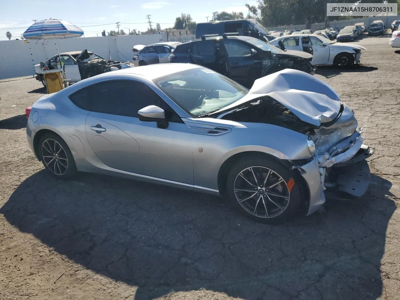 JF1ZNAA15H8706311 2017 Toyota 86 Base