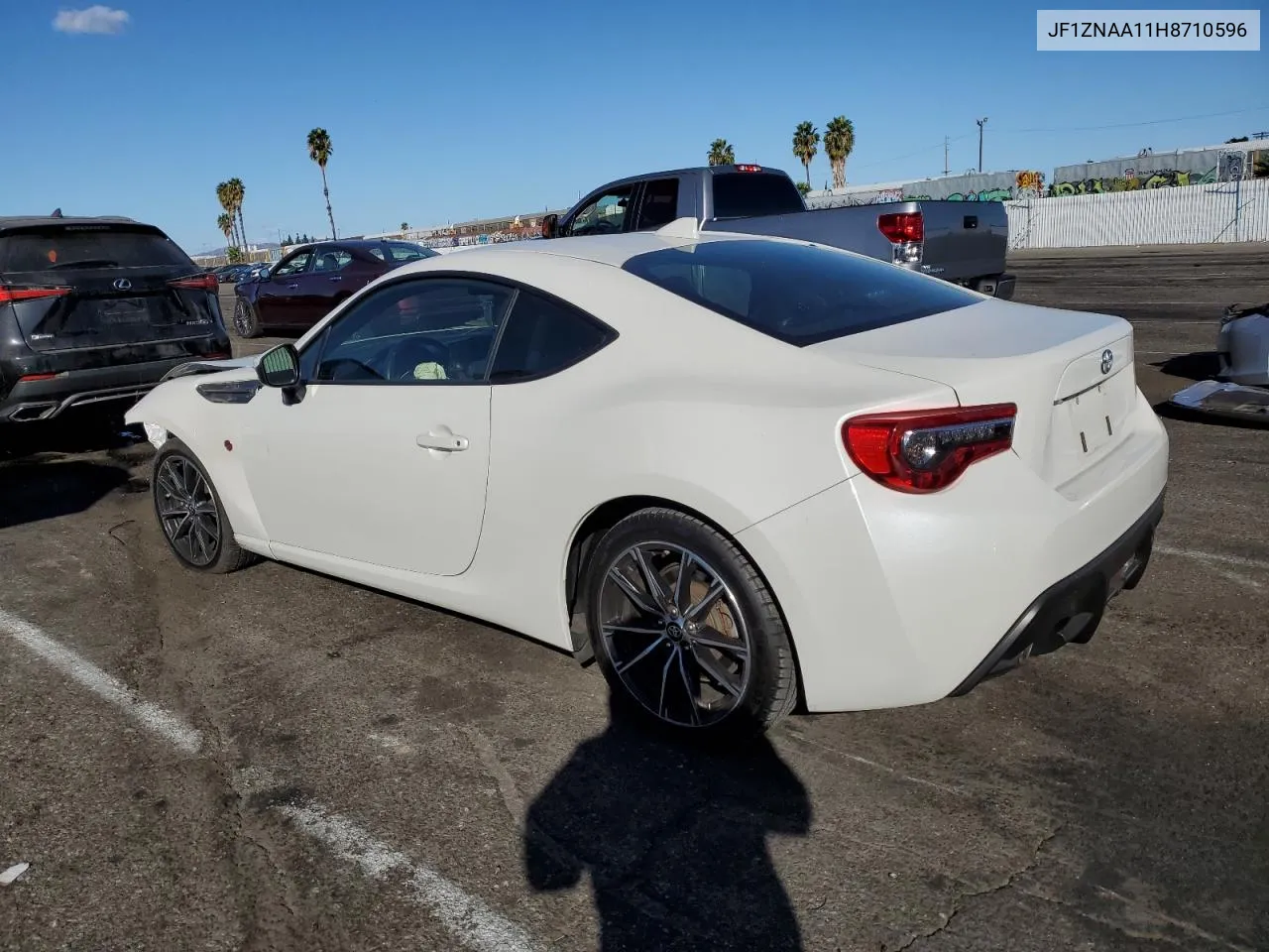 2017 Toyota 86 Base VIN: JF1ZNAA11H8710596 Lot: 77886954