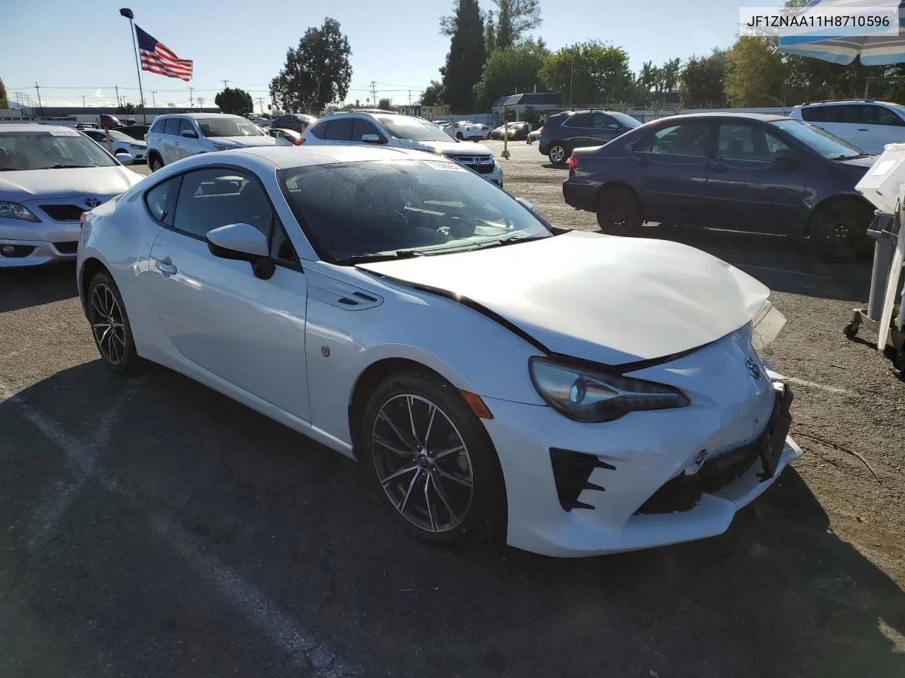 2017 Toyota 86 Base VIN: JF1ZNAA11H8710596 Lot: 77886954