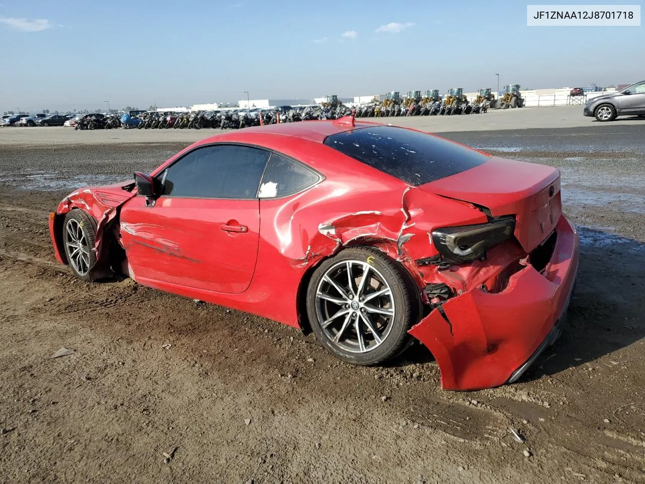 JF1ZNAA12J8701718 2018 Toyota 86