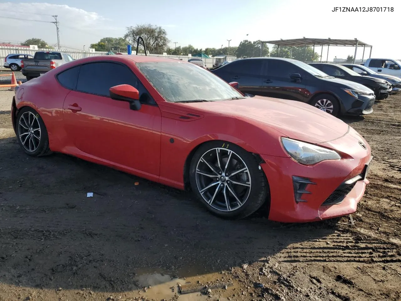 2018 Toyota 86 VIN: JF1ZNAA12J8701718 Lot: 74153474