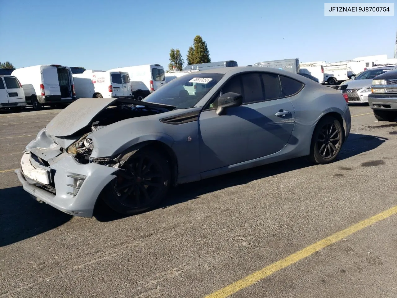 2018 Toyota 86 Gt VIN: JF1ZNAE19J8700754 Lot: 76813154