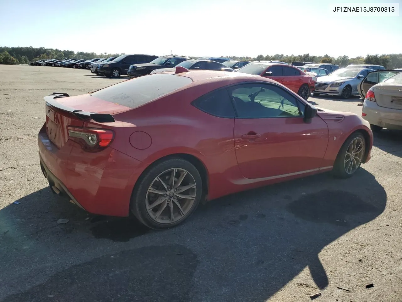 2018 Toyota 86 Gt VIN: JF1ZNAE15J8700315 Lot: 77137374