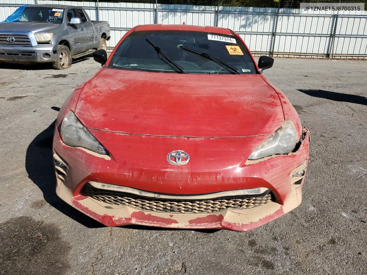 2018 Toyota 86 Gt VIN: JF1ZNAE15J8700315 Lot: 77137374