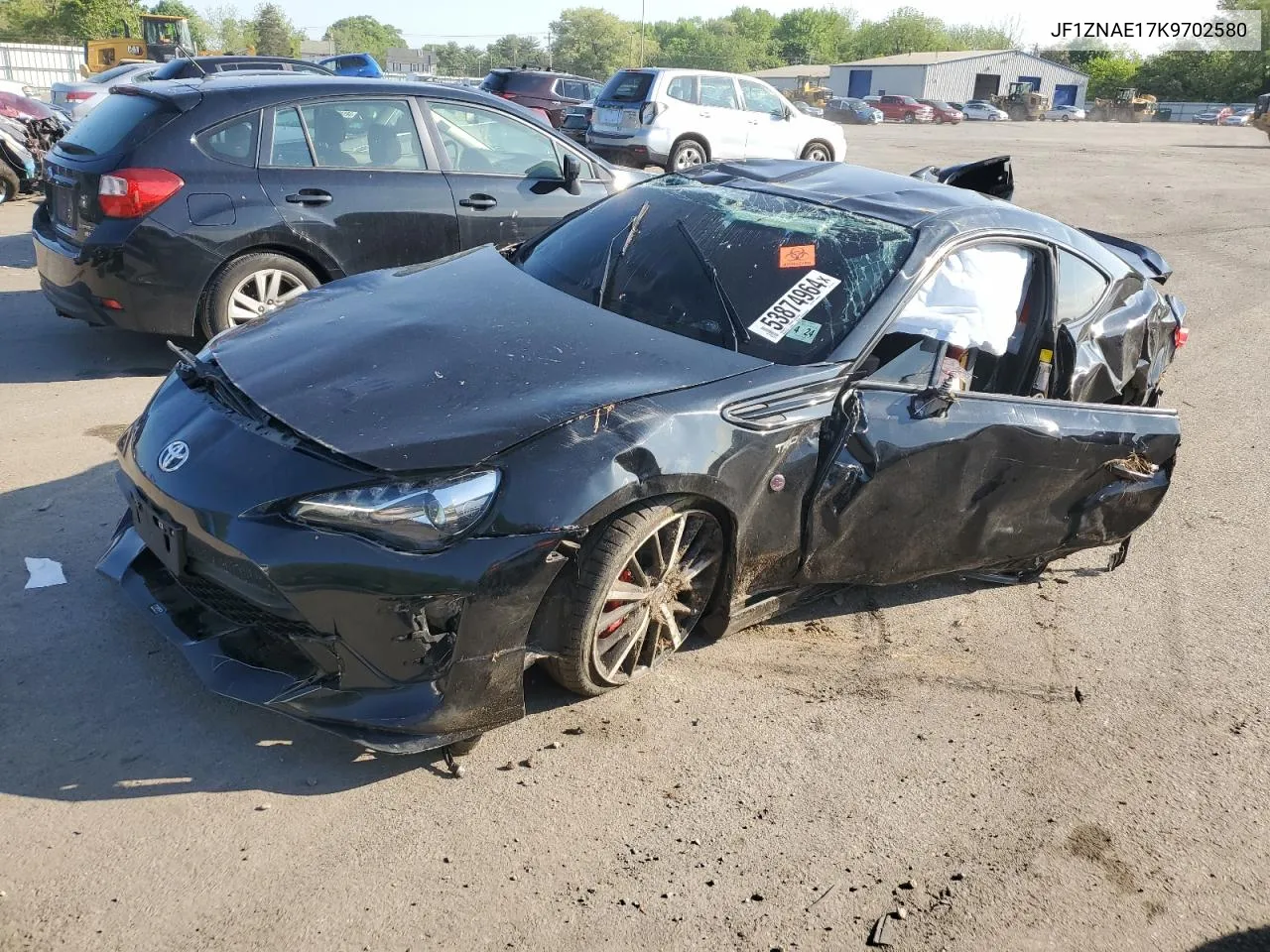 JF1ZNAE17K9702580 2019 Toyota 86 Gt