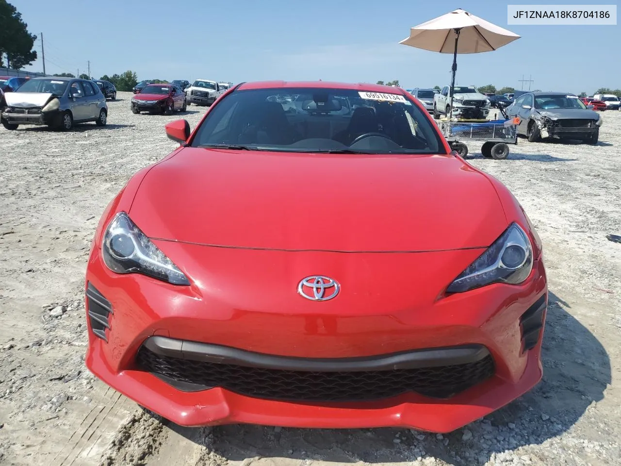 2019 Toyota 86 VIN: JF1ZNAA18K8704186 Lot: 69516134