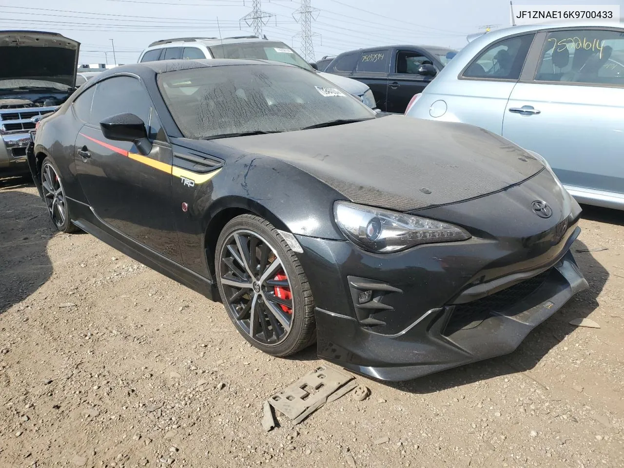 2019 Toyota 86 Gt VIN: JF1ZNAE16K9700433 Lot: 73945034