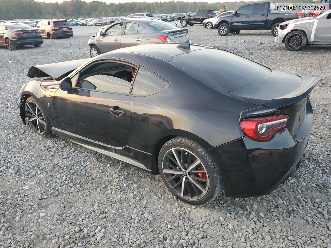 2019 Toyota 86 Gt VIN: JF1ZNAE10K9302629 Lot: 78572434