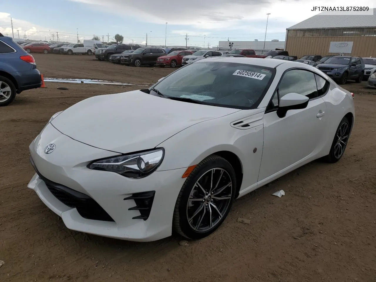 2020 Toyota 86 VIN: JF1ZNAA13L8752809 Lot: 60255914