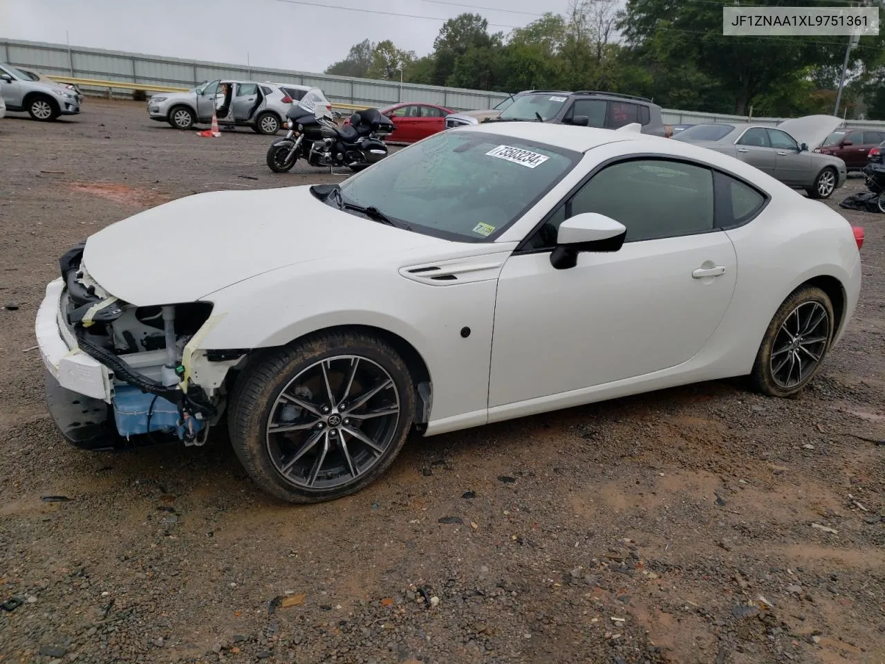 2020 Toyota 86 VIN: JF1ZNAA1XL9751361 Lot: 73503234