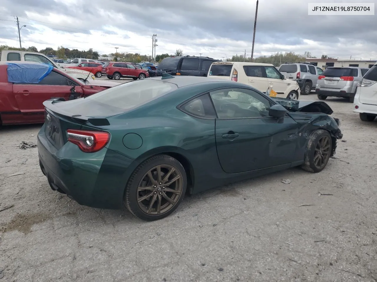 2020 Toyota 86 Gt VIN: JF1ZNAE19L8750704 Lot: 75754044