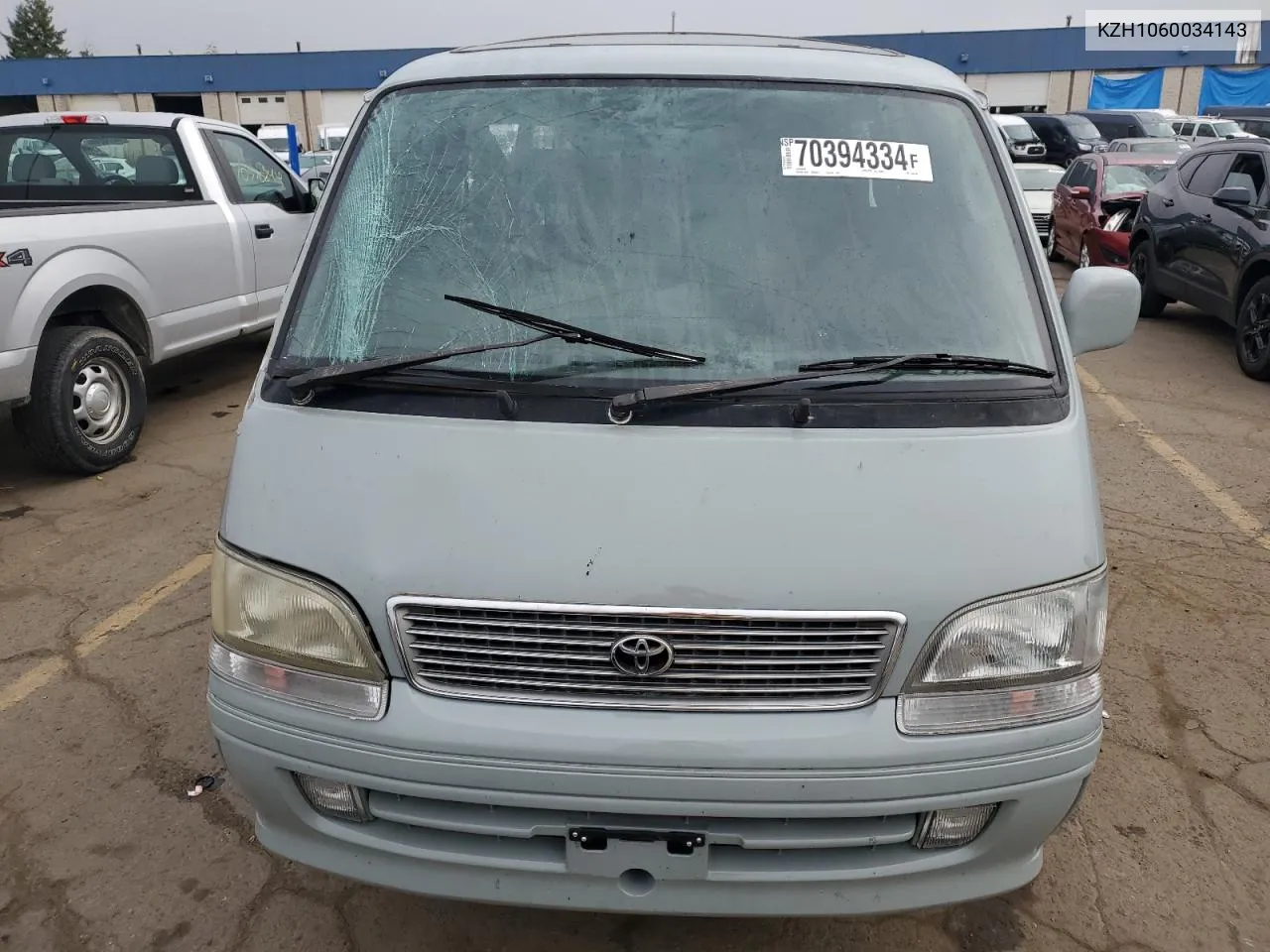 1998 Toyota Hiace VIN: KZH1060034143 Lot: 70394334