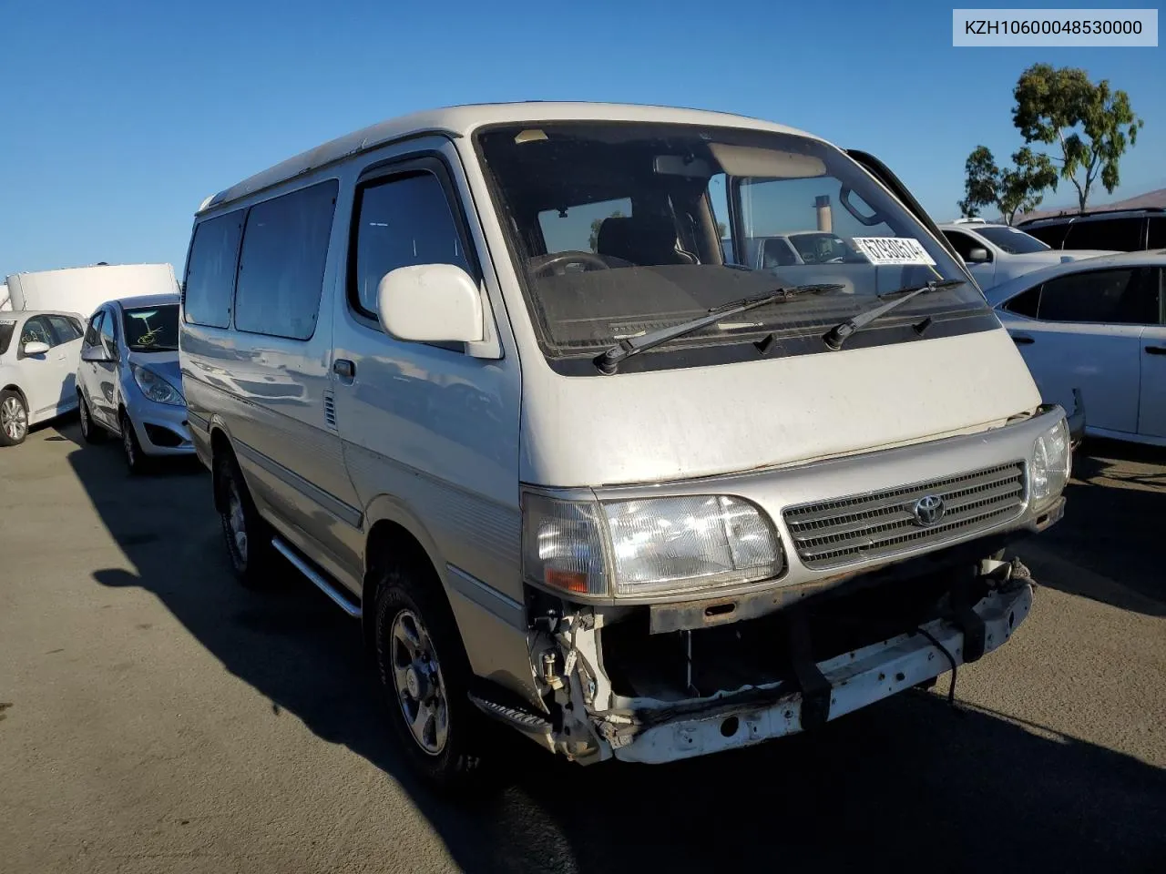 2003 Toyota Hiace VIN: KZH10600048530000 Lot: 67930514