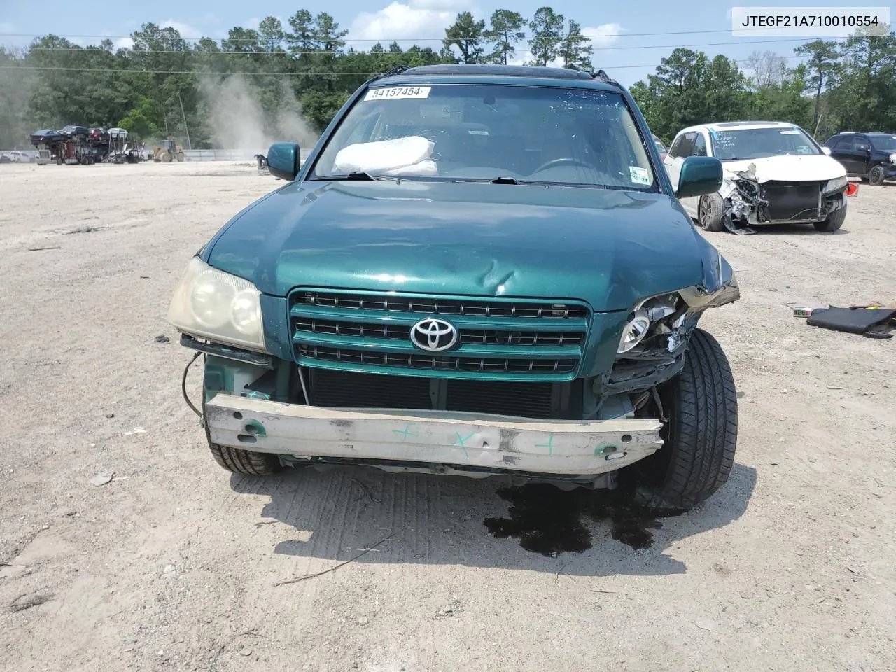 JTEGF21A710010554 2001 Toyota Highlander