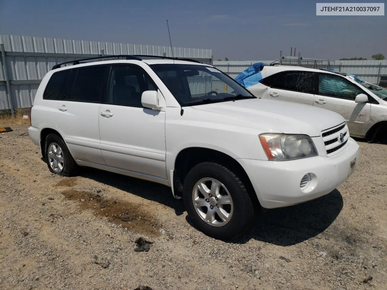 JTEHF21A210037097 2001 Toyota Highlander