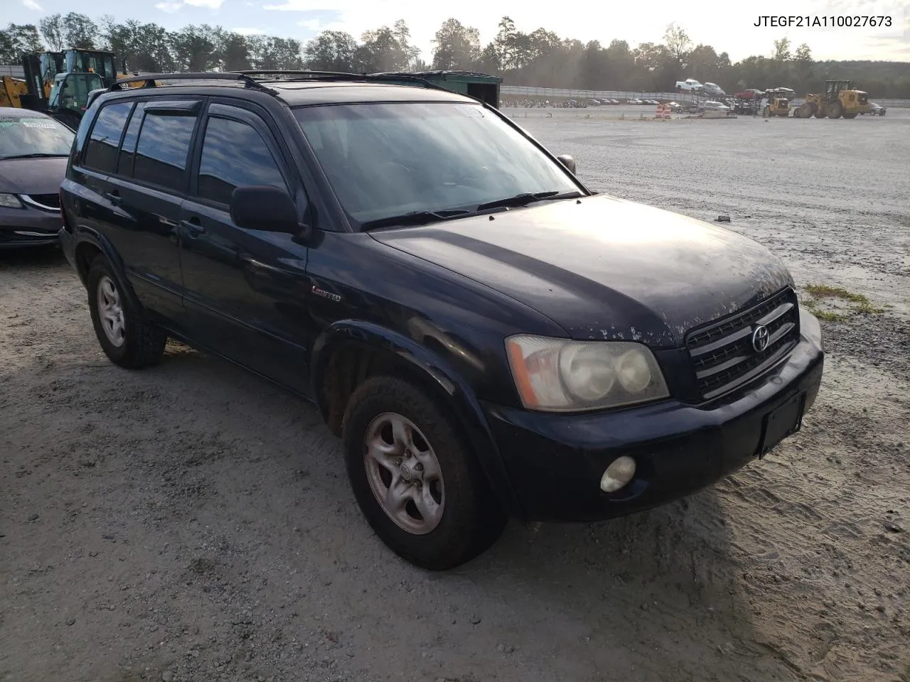 2001 Toyota Highlander VIN: JTEGF21A110027673 Lot: 70387544