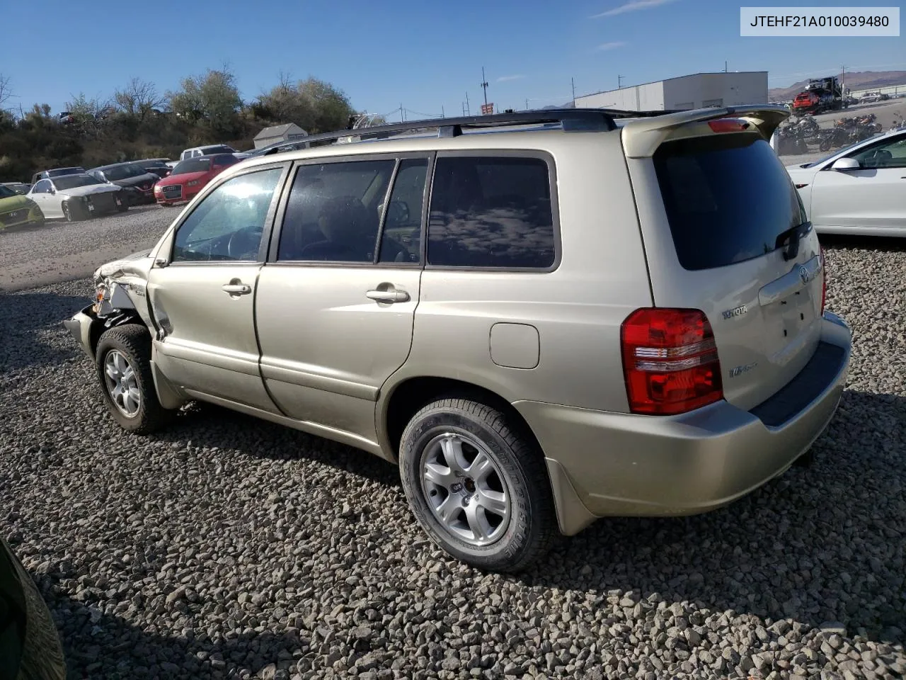 2001 Toyota Highlander VIN: JTEHF21A010039480 Lot: 70697694