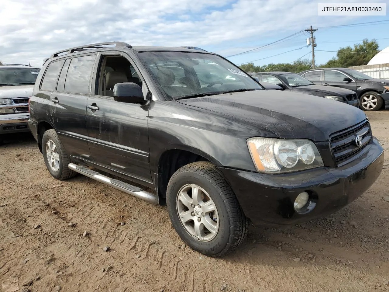 2001 Toyota Highlander VIN: JTEHF21A810033460 Lot: 72542314