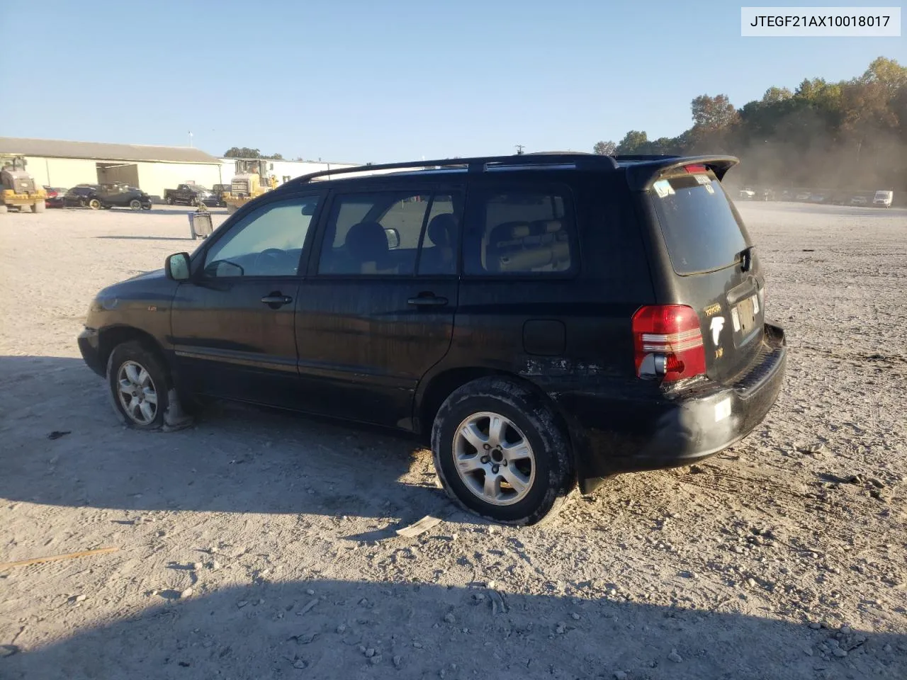 2001 Toyota Highlander VIN: JTEGF21AX10018017 Lot: 77811904