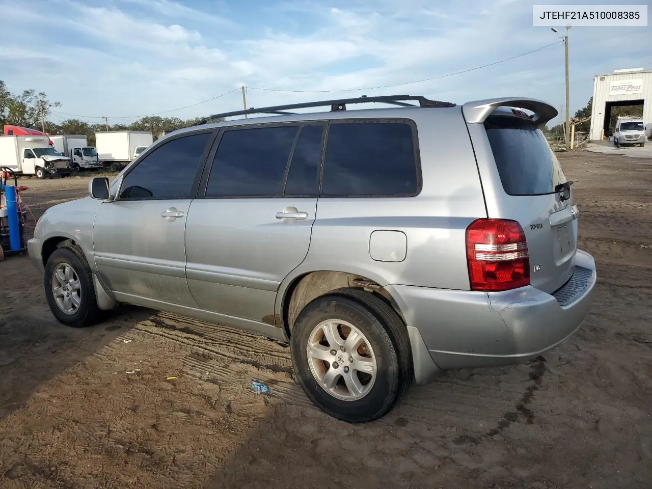 2001 Toyota Highlander VIN: JTEHF21A510008385 Lot: 78270674