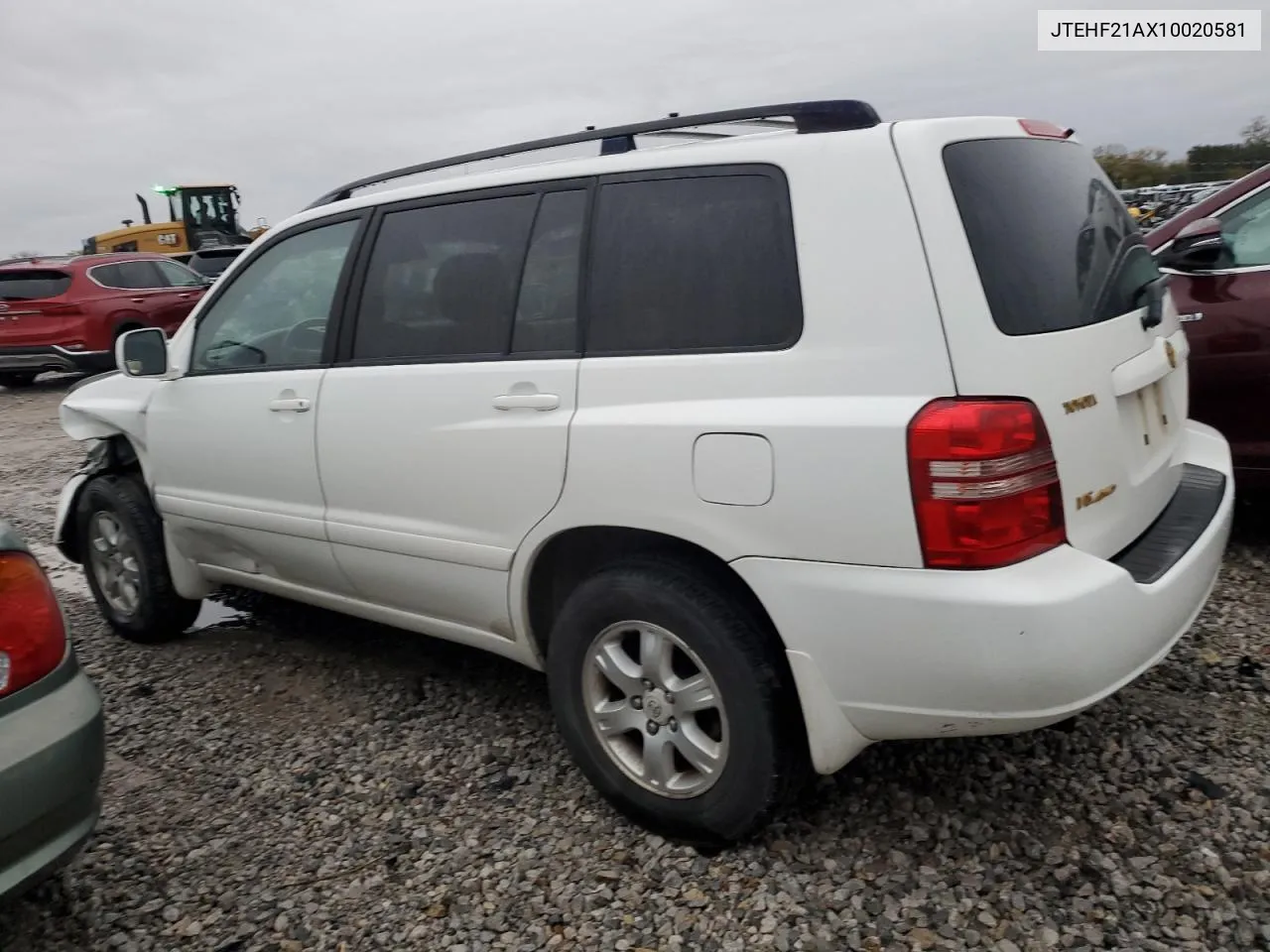 2001 Toyota Highlander VIN: JTEHF21AX10020581 Lot: 80004734