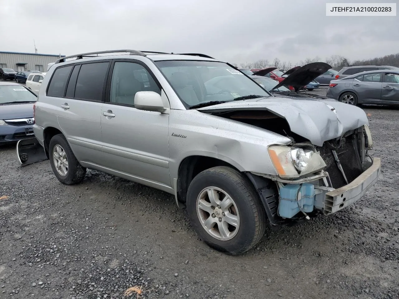 2001 Toyota Highlander VIN: JTEHF21A210020283 Lot: 80030724