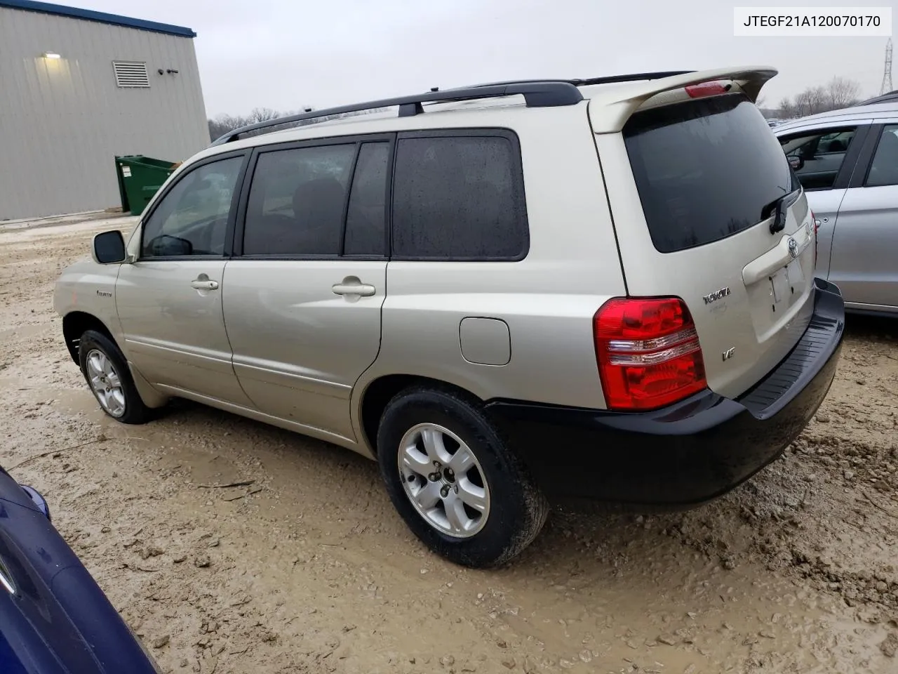 2002 Toyota Highlander Limited VIN: JTEGF21A120070170 Lot: 45759363