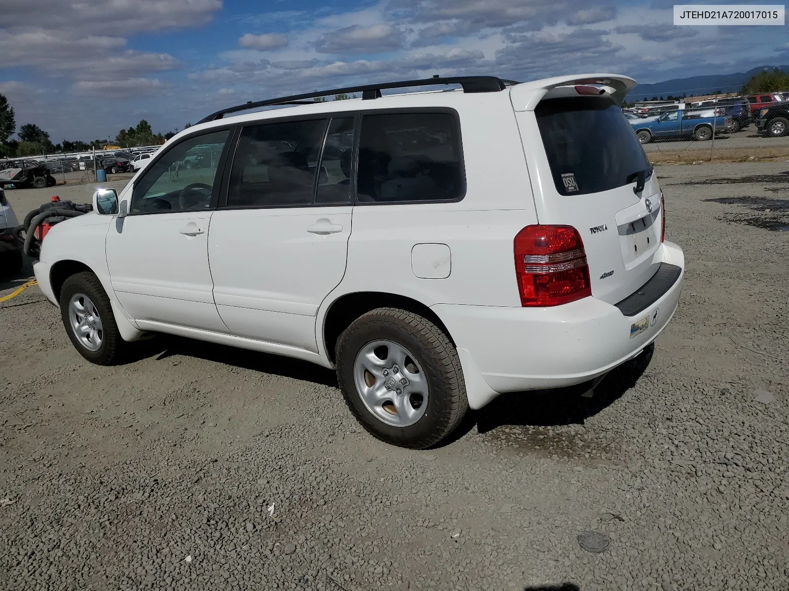 2002 Toyota Highlander VIN: JTEHD21A720017015 Lot: 66405764